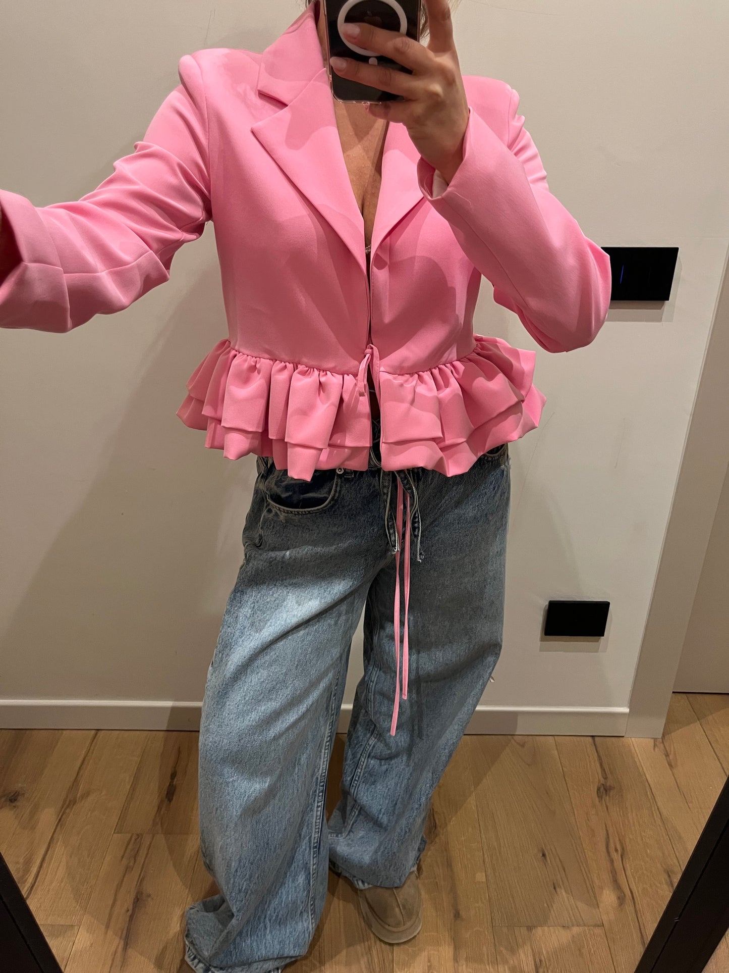 Giacca Nuvola Rosa