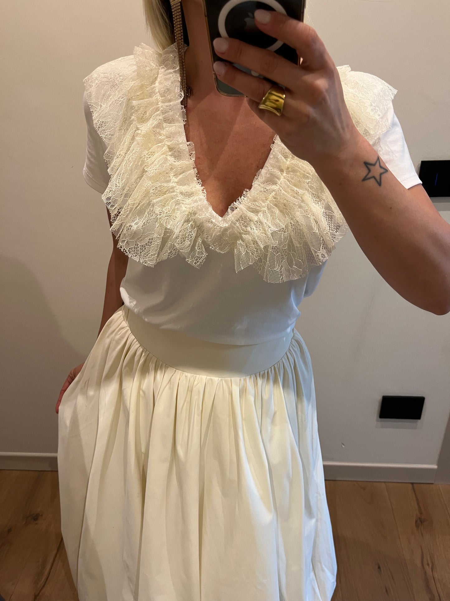T-shirt Pizzo Burro