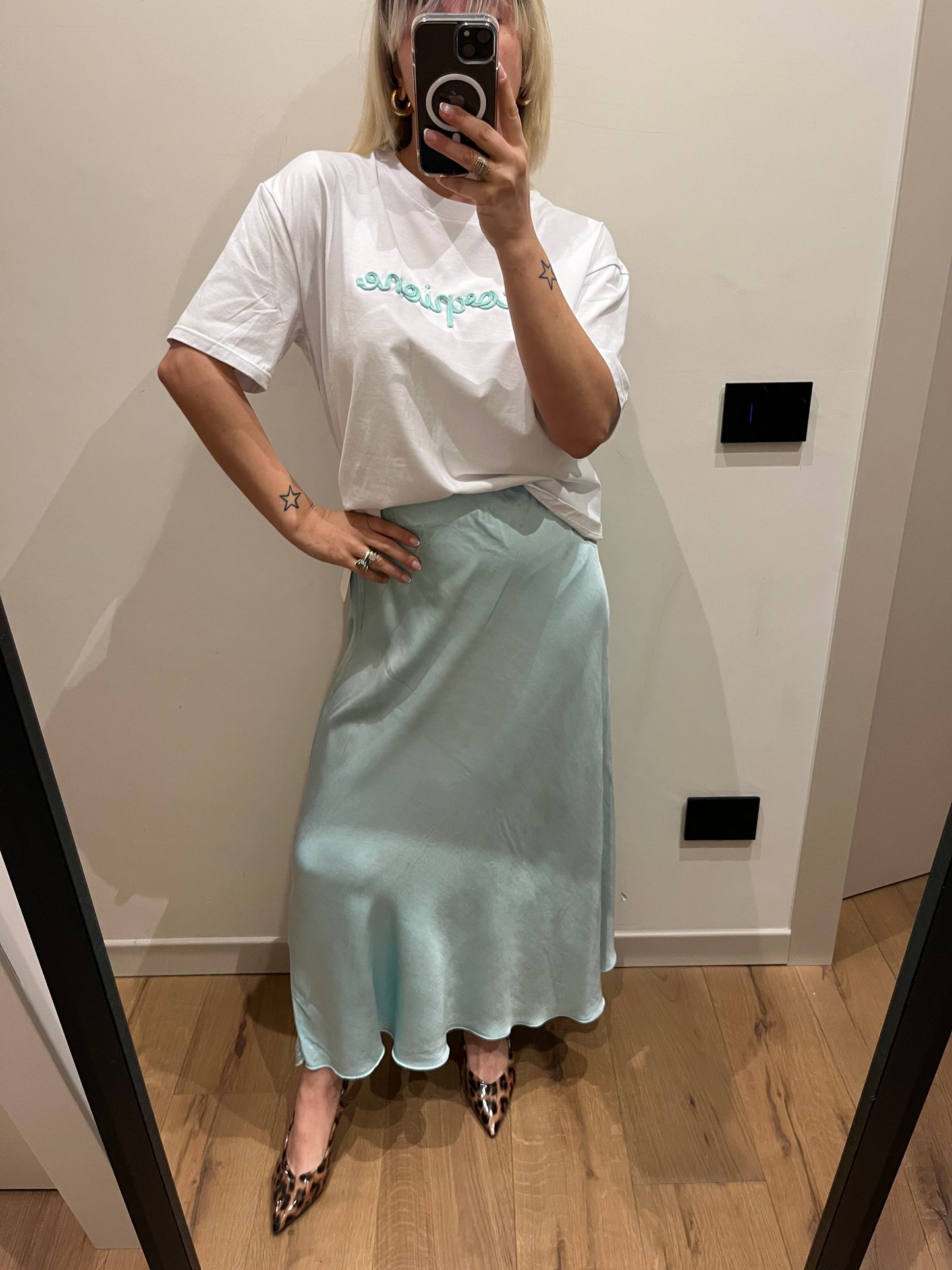 Gonna Viscosa Menta