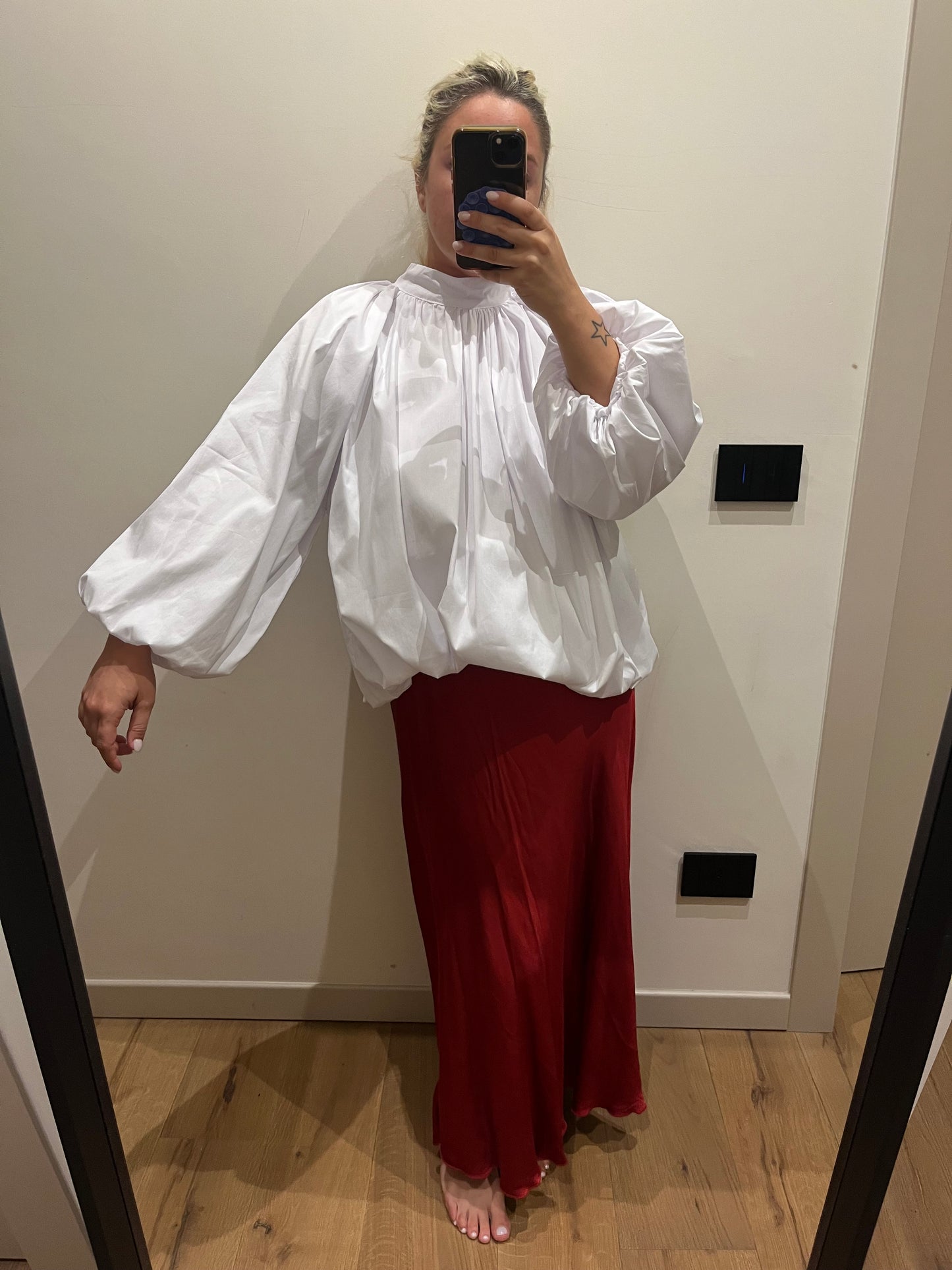Camicia Sbuffo Coreana