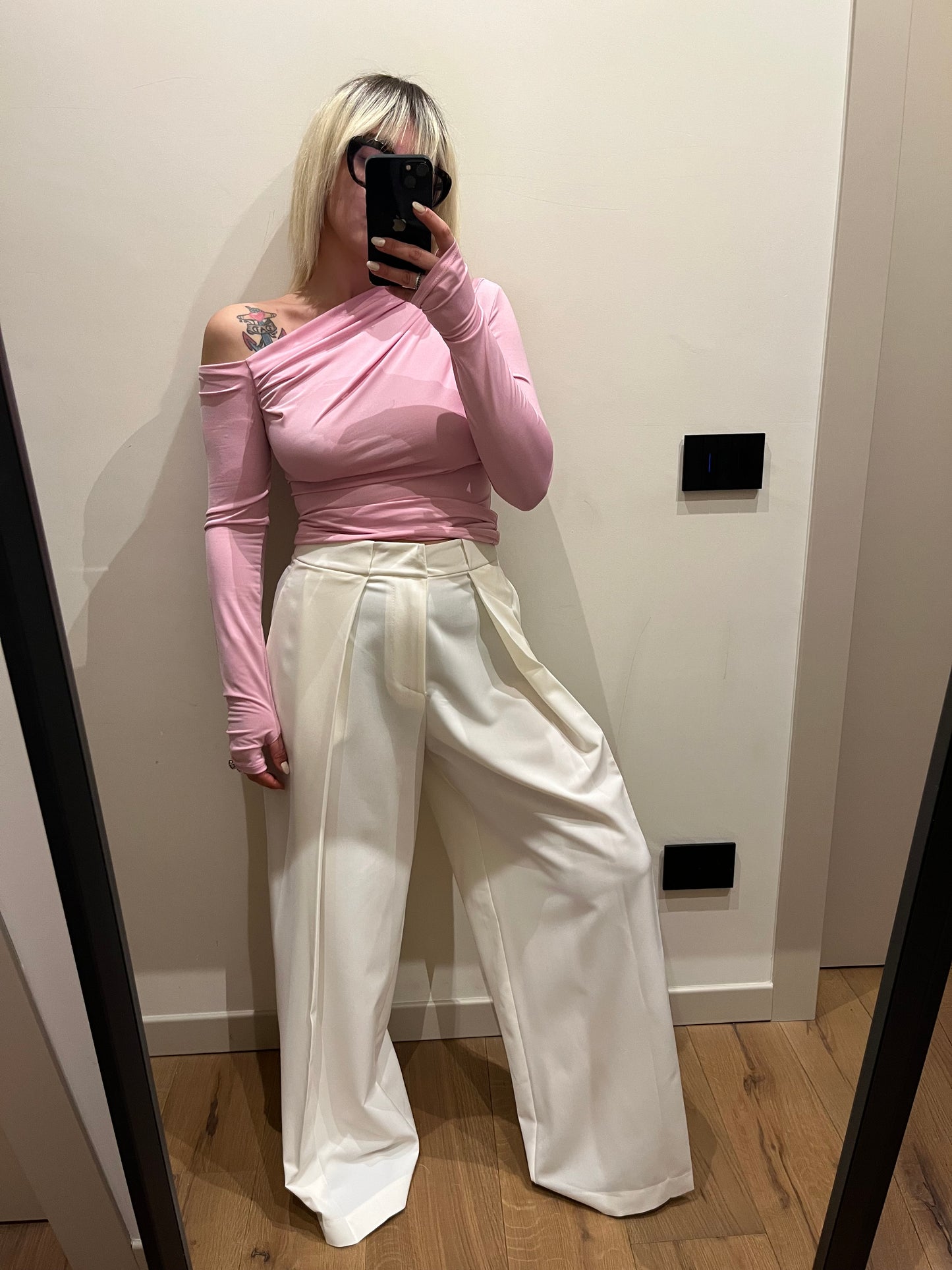 Pantalone Palazzo Latte