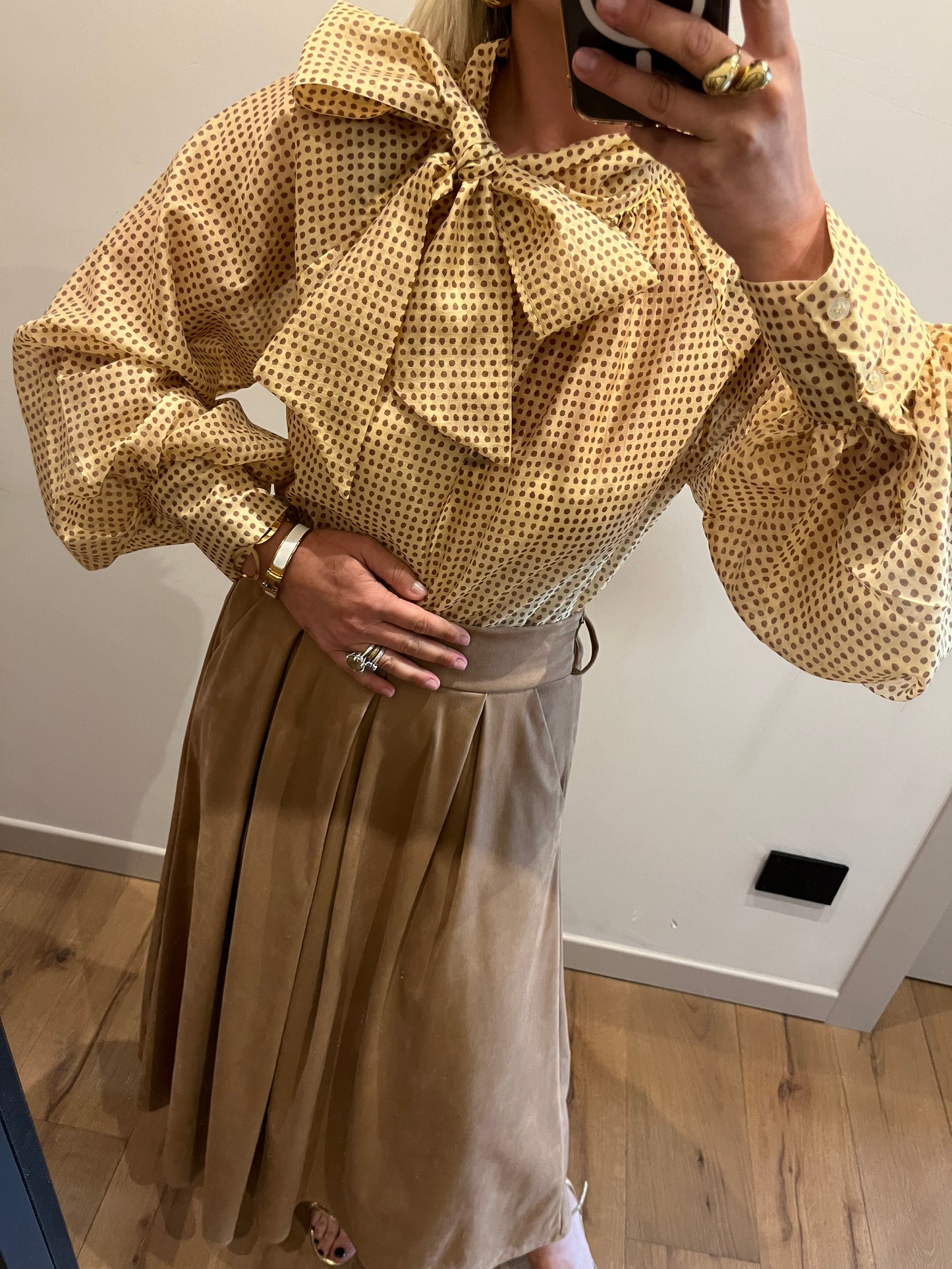 Camicia Pois Giallo