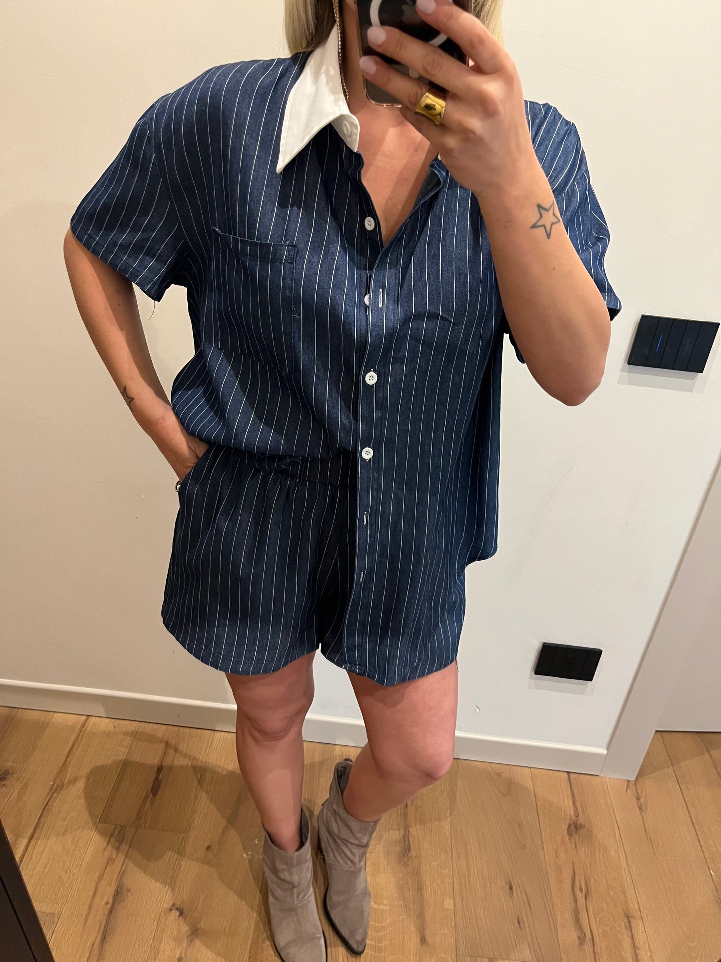 Completo Denim Scuro