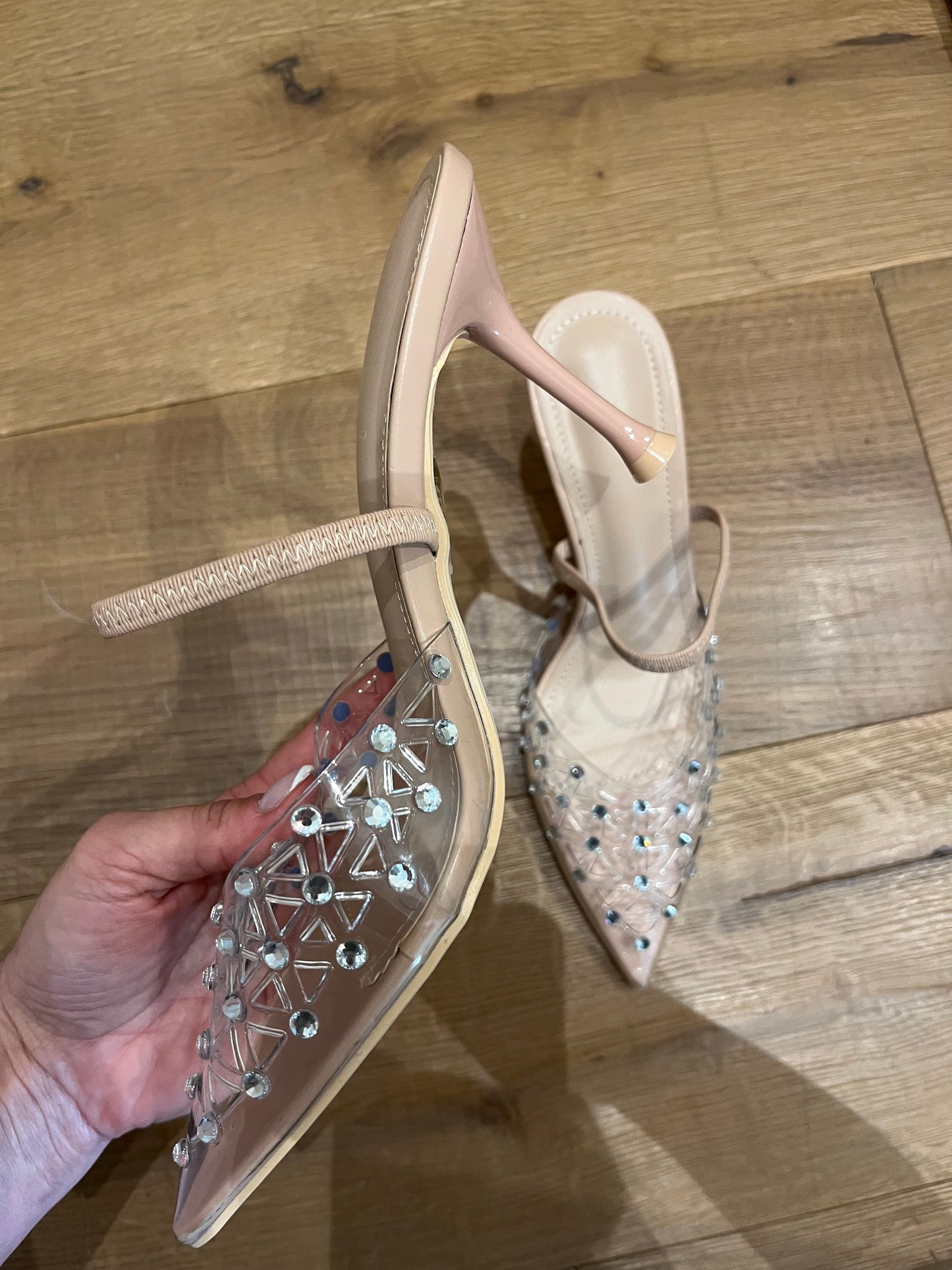 Sabot Strass con Elastico