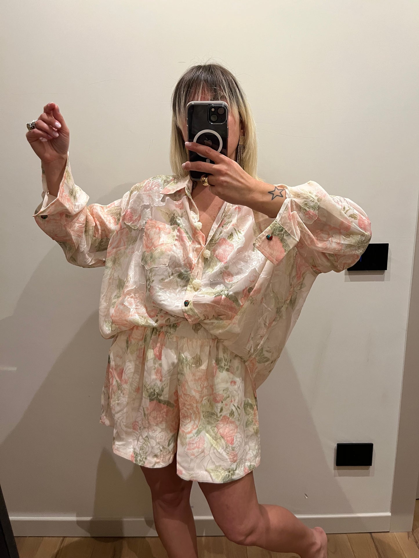 Set Fiori Rosa