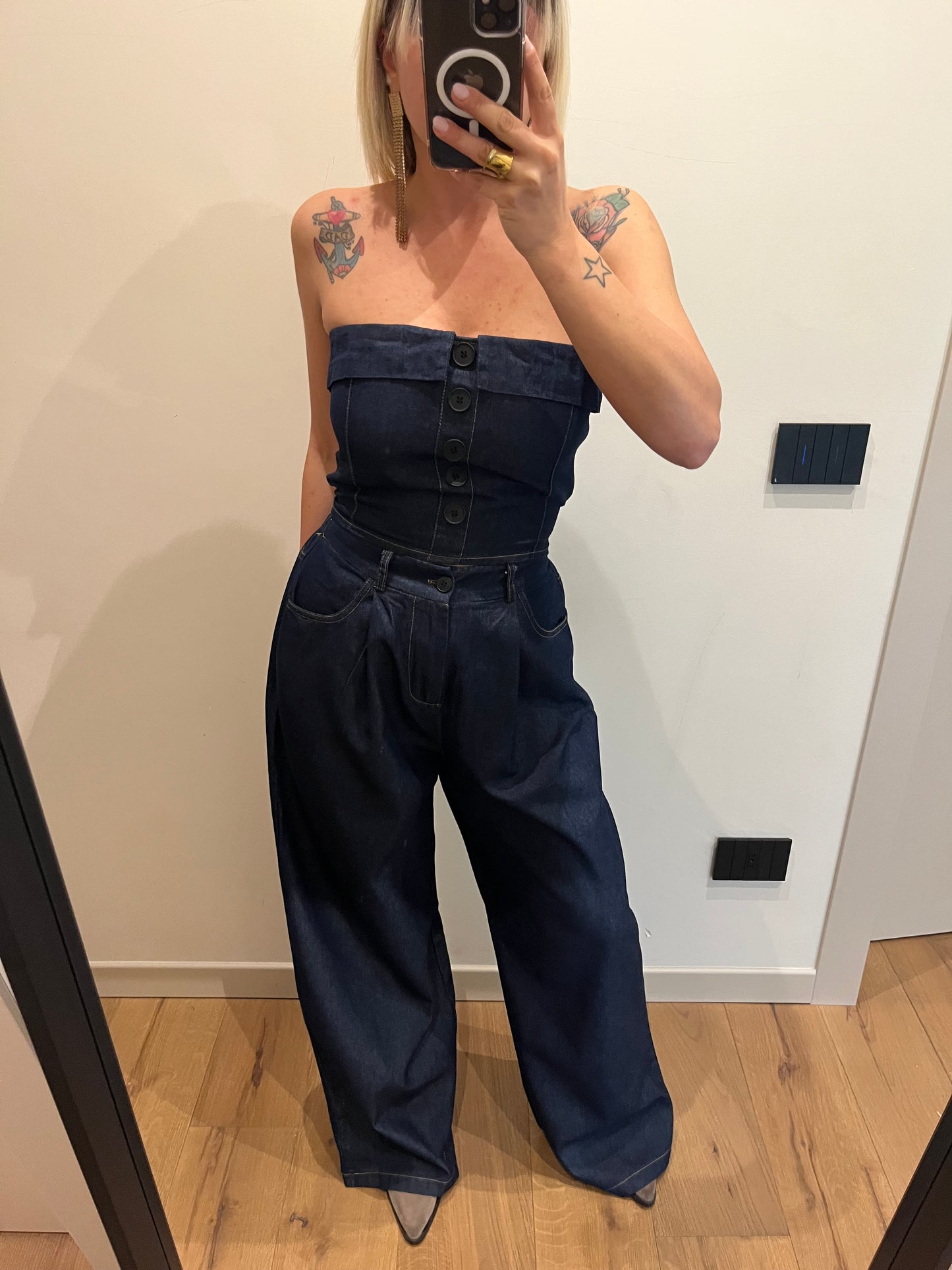 Completo Denim Top