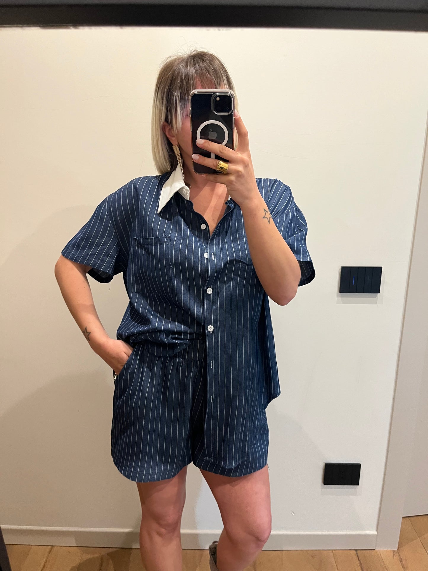 Completo Denim Scuro