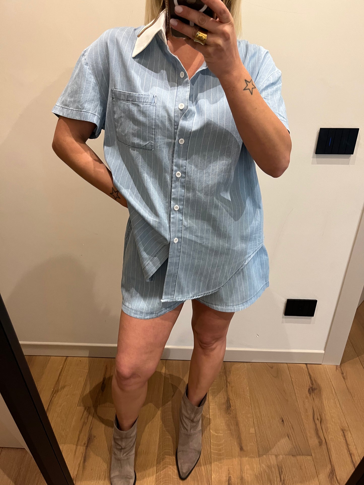 Completo Denim Chiaro