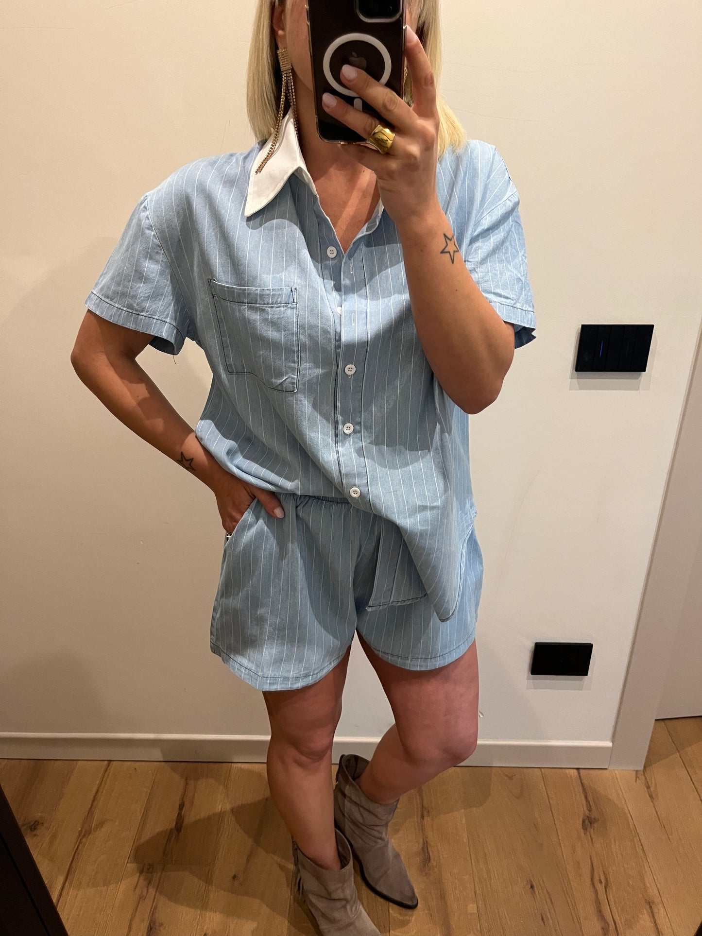Completo Denim Chiaro