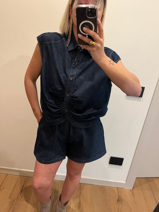 Set Denim Shorts