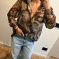 Camicia Velata Camouflage