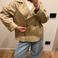 Trench Corto Sabbia