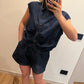 Set Denim Shorts
