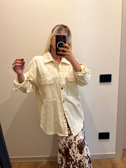 Giacca Camicia Burro