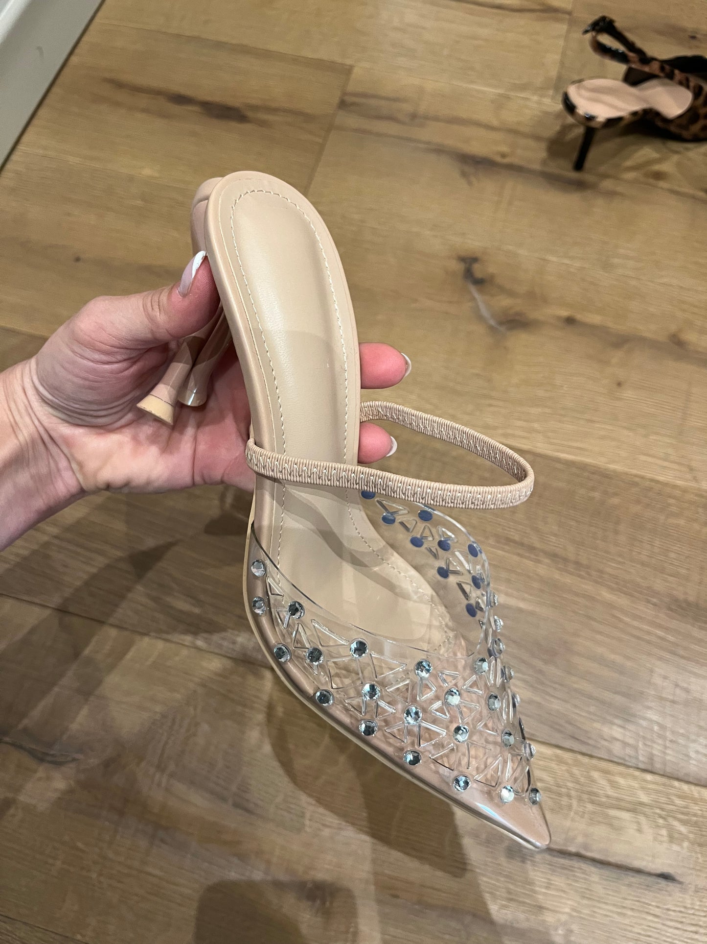 Sabot Strass con Elastico