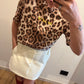 T-shirt Animalier Ricamo