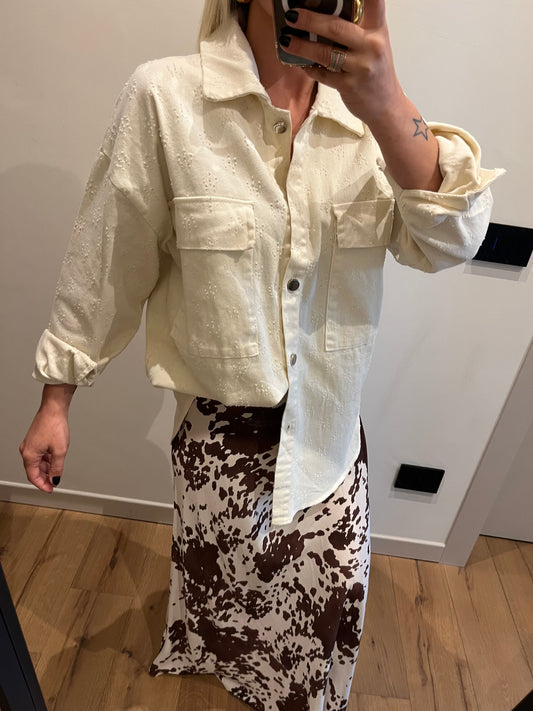Giacca Camicia Burro