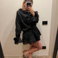 Mini Abito Balza Nero