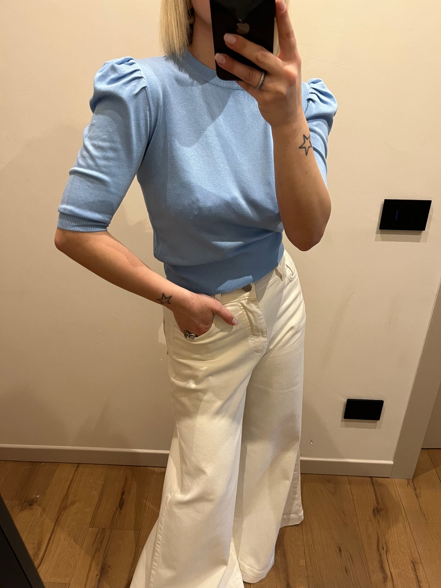 Pull Sbuffo Azzurro