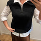 Gilet Maglia Nero