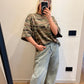 T-shirt Over Camouflage