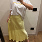 Gonna Viscosa Giallo