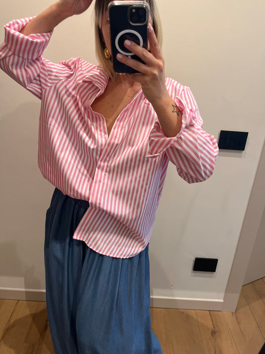 Camicia Gessato Ros