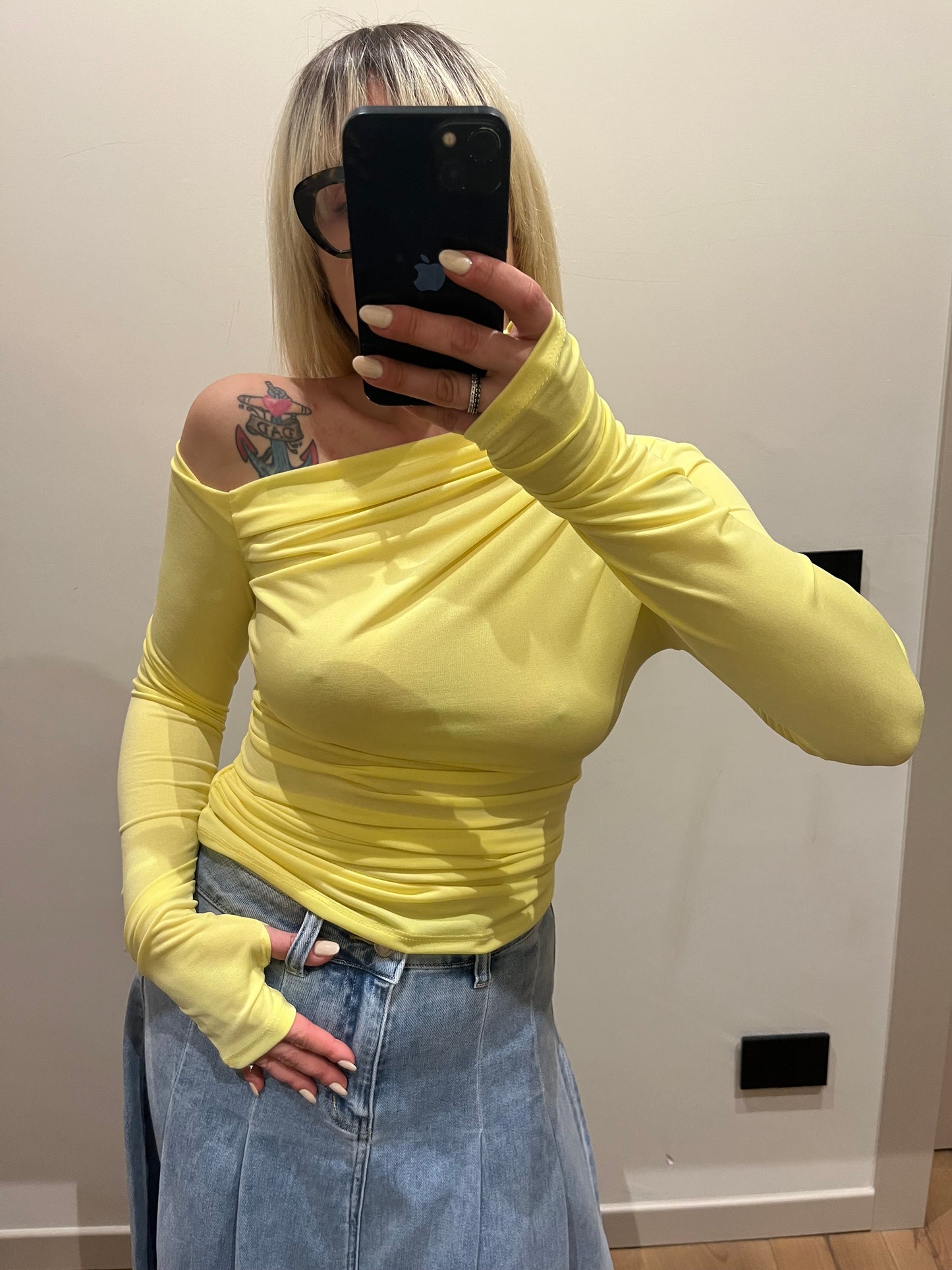 Maglia Lycra Giallo