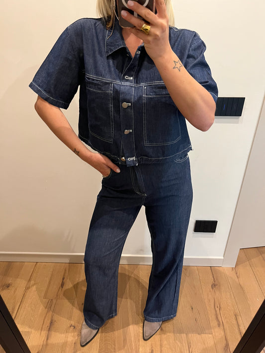 Completo Denim Camicia