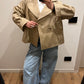 Trench Corto Sabbia