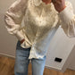 Camicia Strass Burro