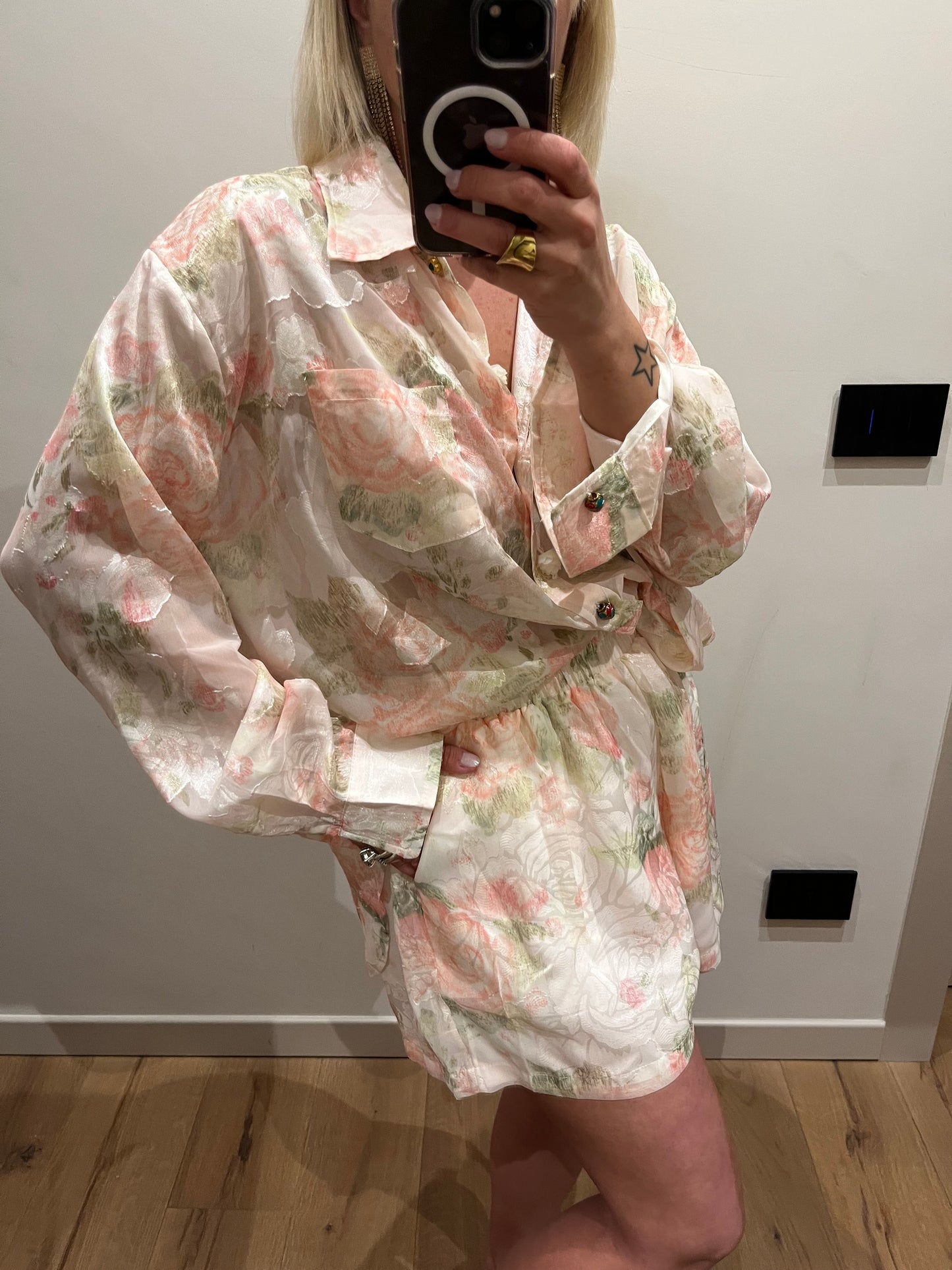 Set Fiori Rosa
