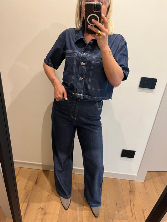 Completo Denim Camicia