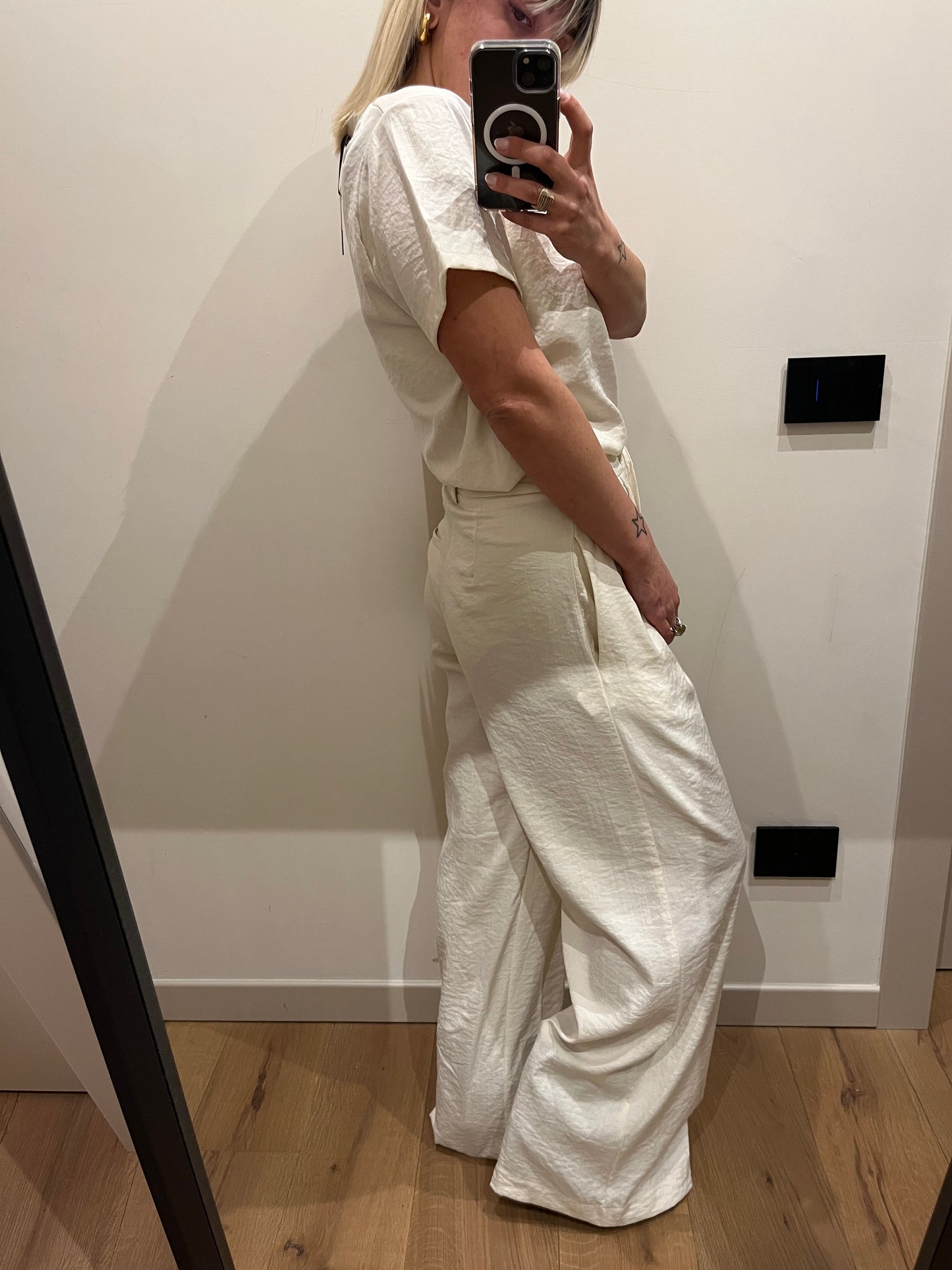 Pantalone Viscosa Burro