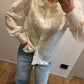 Camicia Strass Burro
