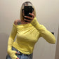 Maglia Lycra Giallo