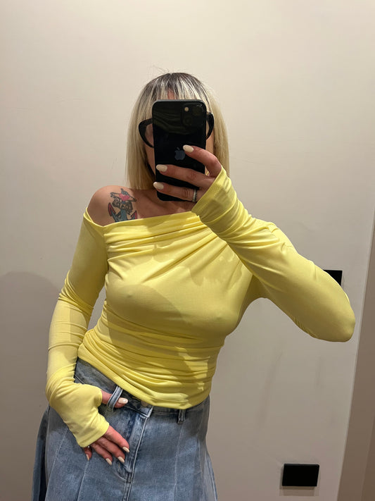 Maglia Lycra Giallo