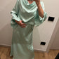 Set Camicia + Gonna Menta
