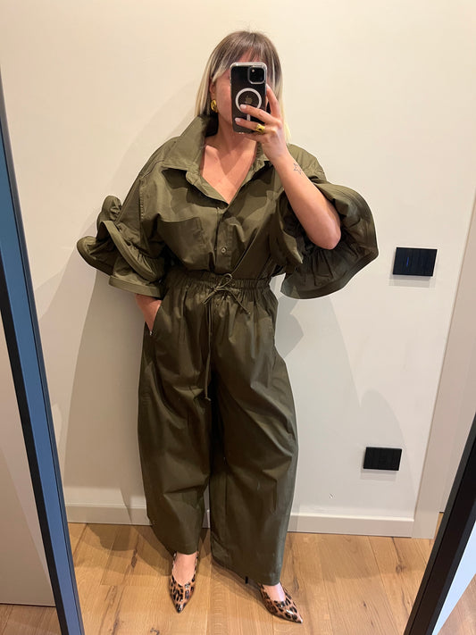 Pantalone Cotone Militare