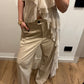 Pantalone Basic Palazzo Sabbia