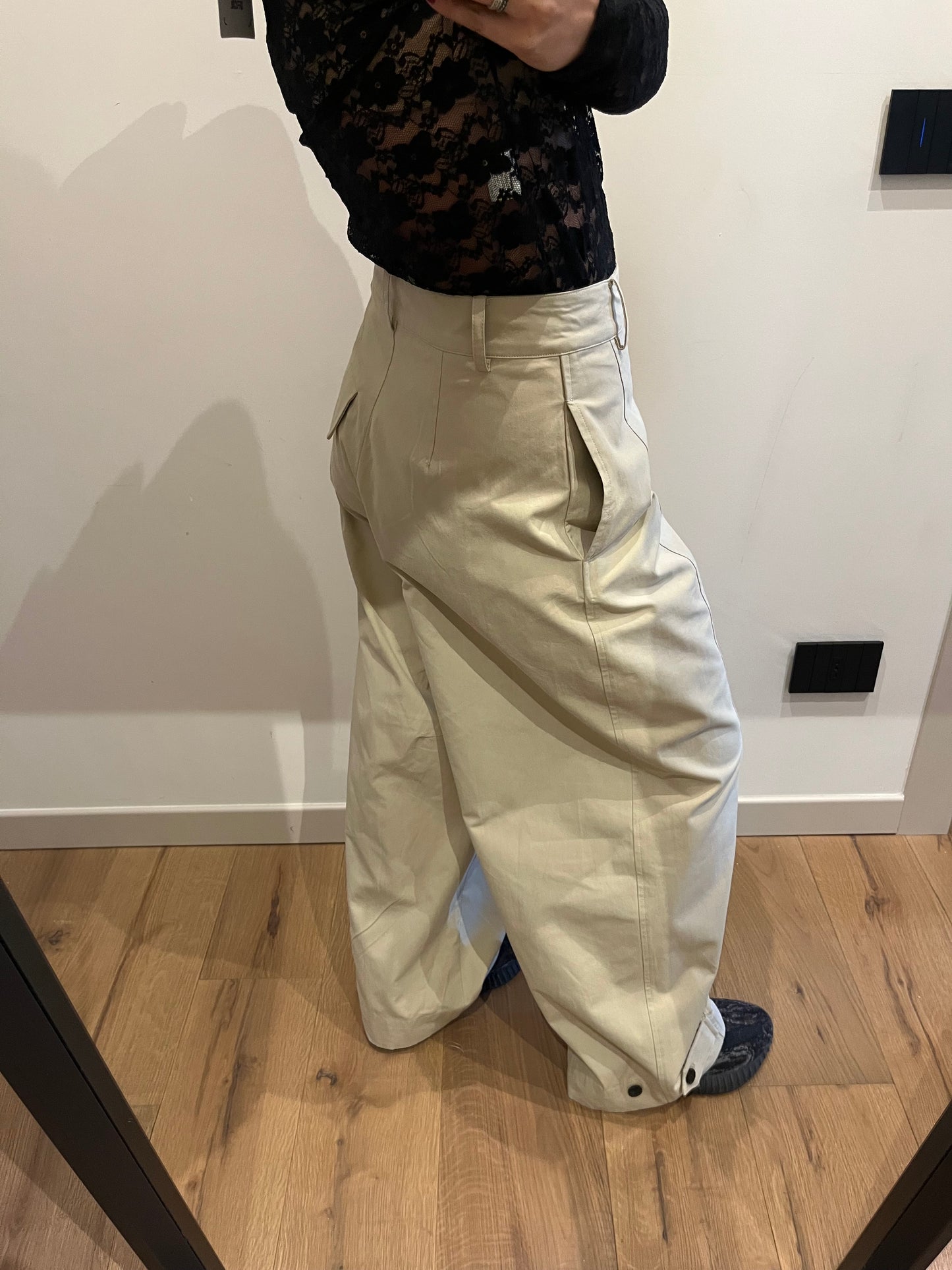 Pantalone Balloon Sabbia