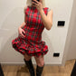 Mini Abito Tartan