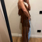 Top Tulle Bruciato