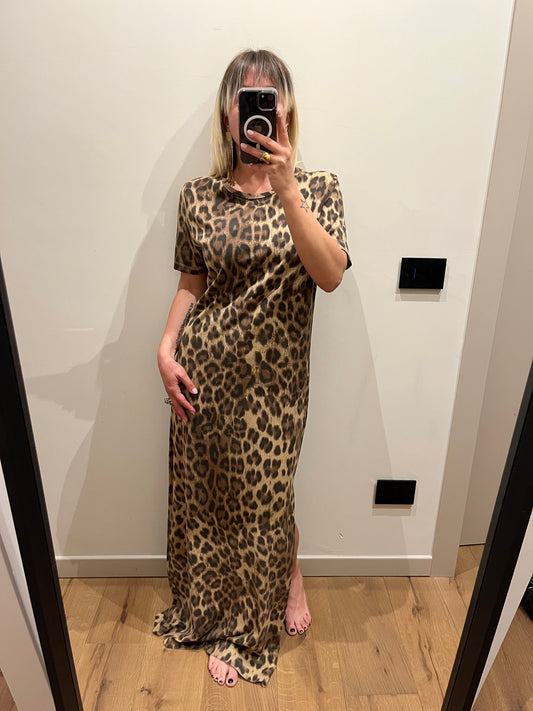 Abito Cotone Animalier