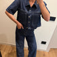 Completo Denim Camicia