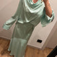 Set Camicia + Gonna Menta