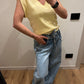 Maglia Spallina Giallo