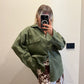 Giacca Camicia Verde