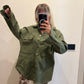 Giacca Camicia Verde